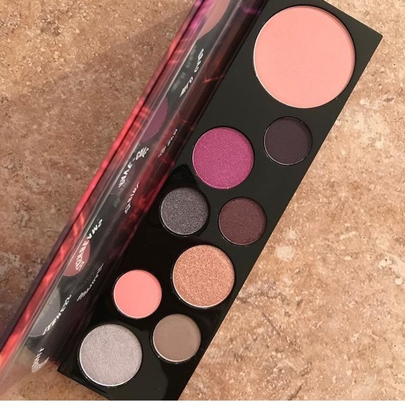 mac raver girls eyeshadow & highlighter palette